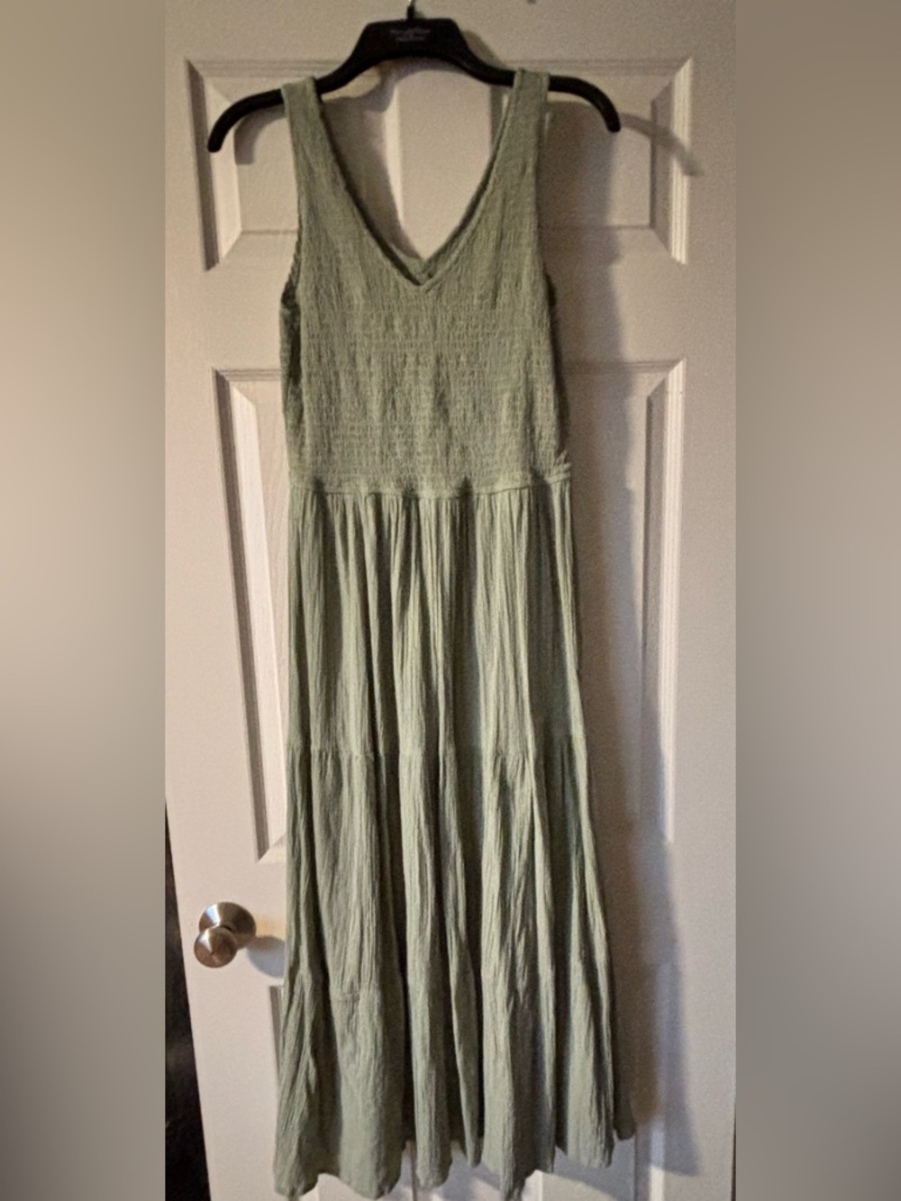 Light Sage Green Women's Maxi Dress